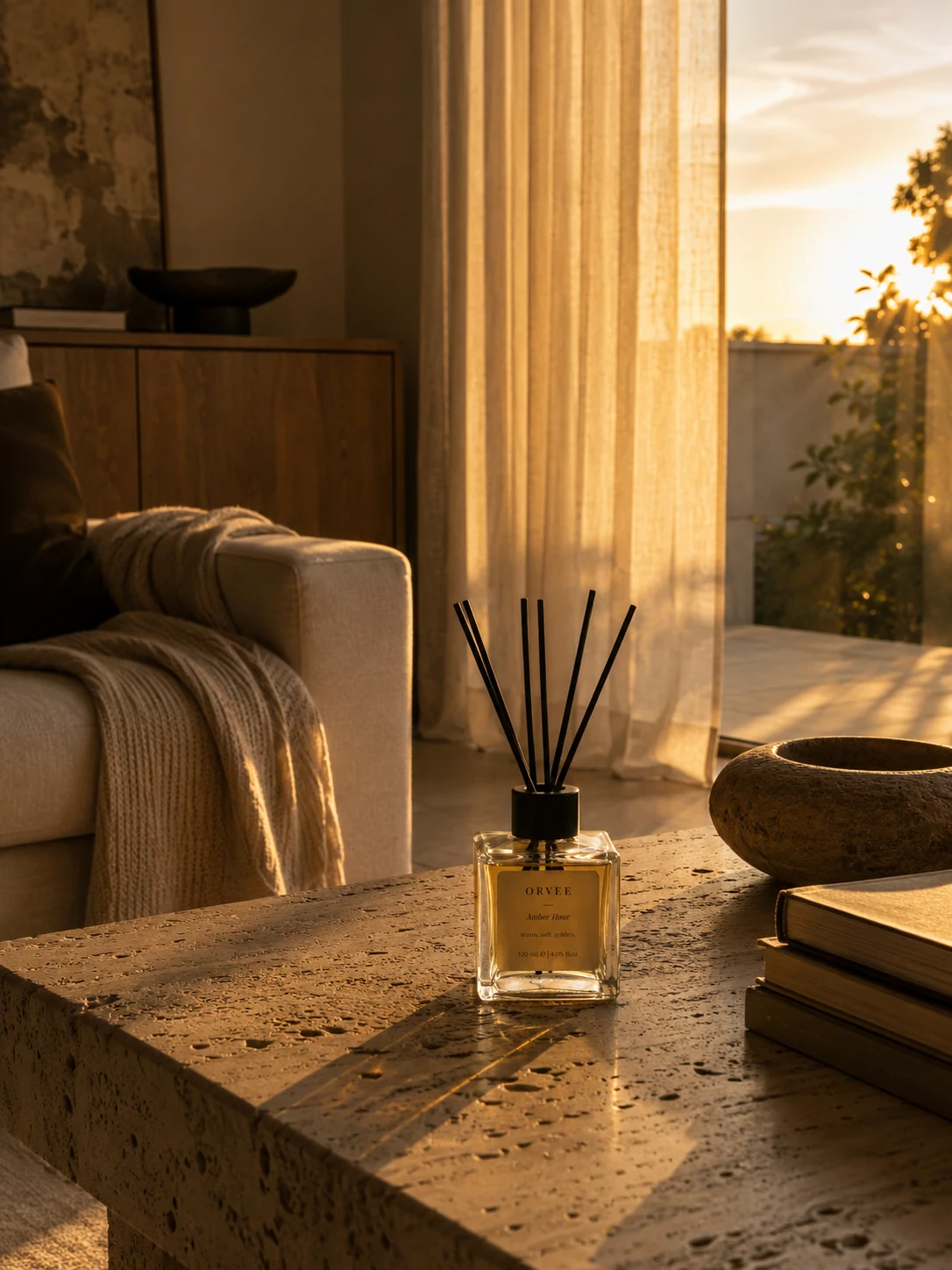 Amber Hour reed diffuser