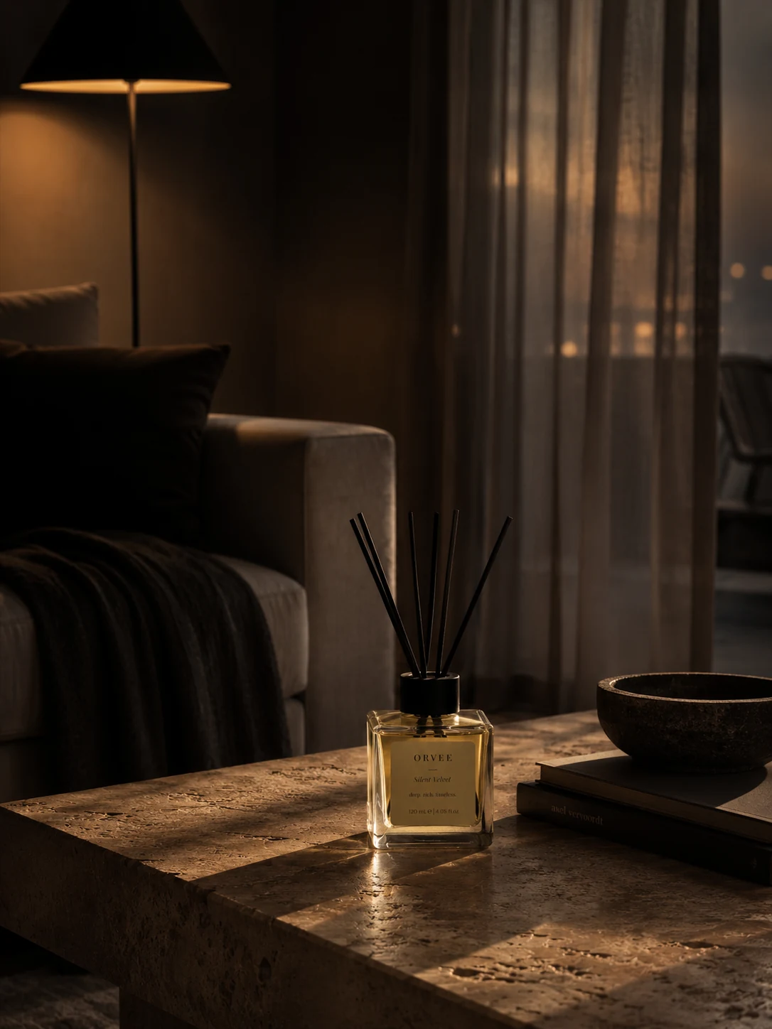 ORVEE Silent Velvet yaşam alanı atmosferi